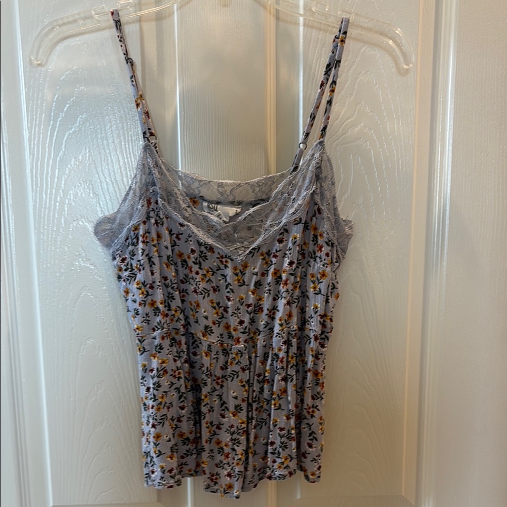 RSQ Pleated Camisole. Size small